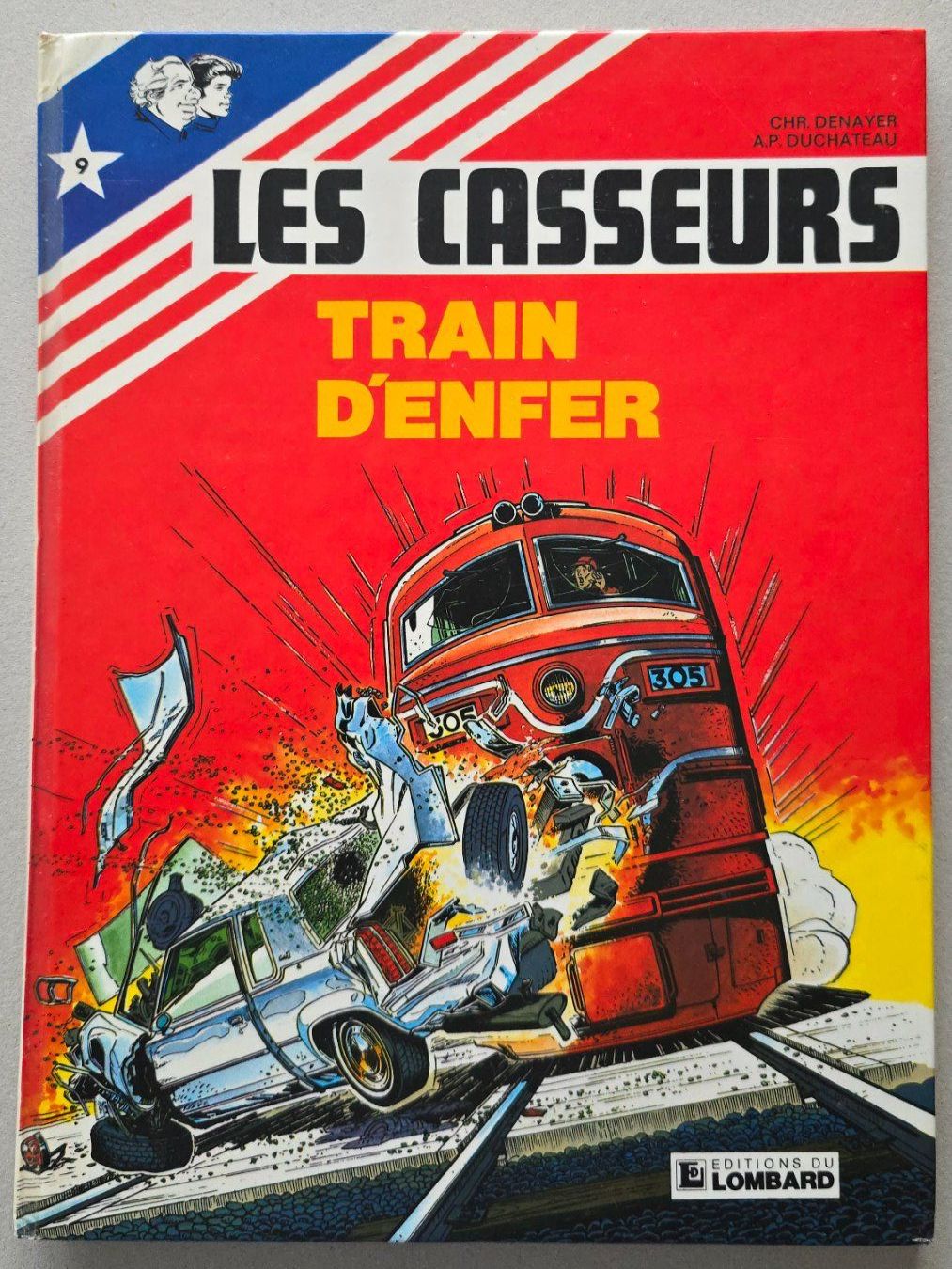 BD: Les casseurs - Train d'enfer – D'occasion à Schwyz par Danyclau