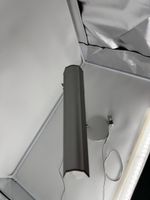 Schreibtischlampe Metall Silber verstellbar gebraucht