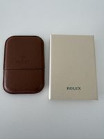 Genuine Rolex Leather Card Holder – Brown – Unused