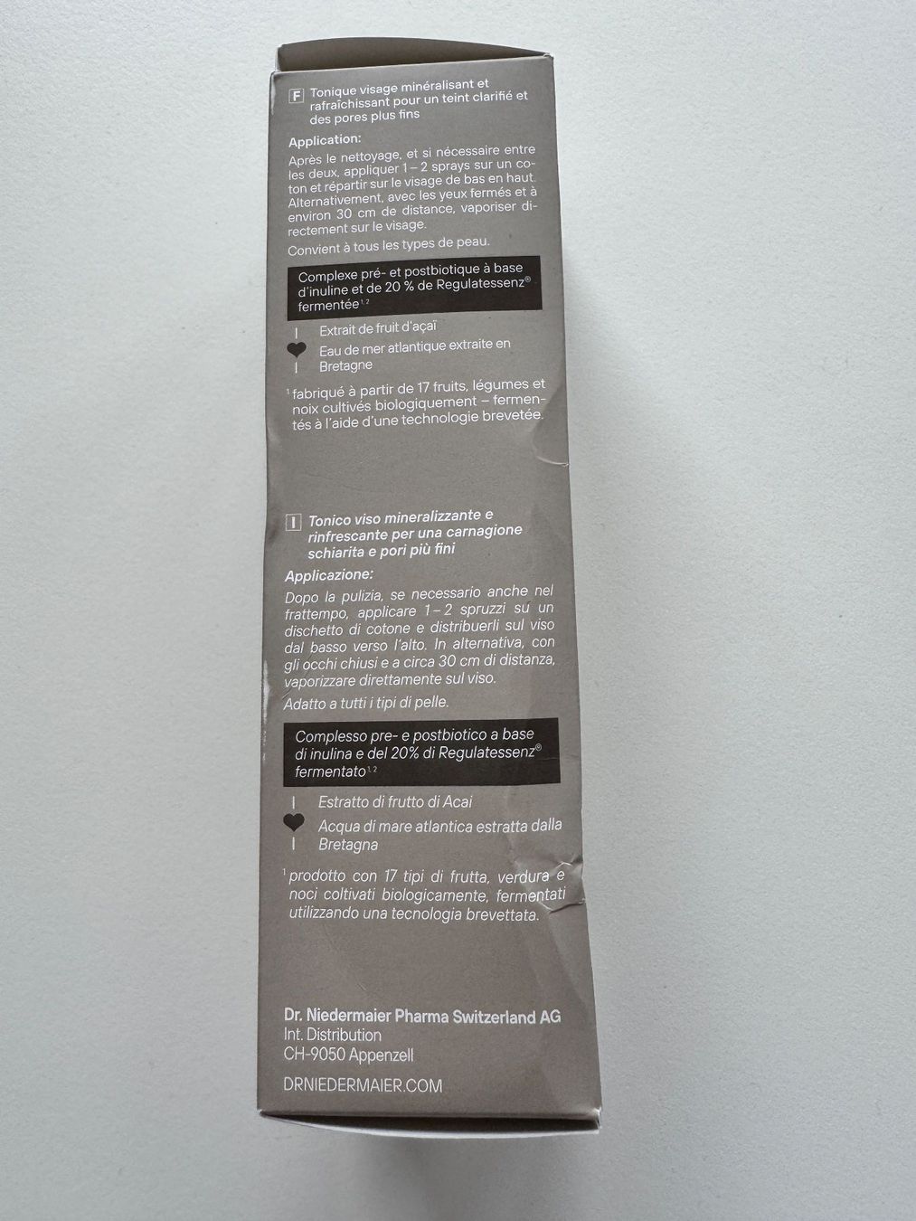 Cura del viso: Dr. Niedermaier Facial Tonic – Nuovo e nell'imballaggio originale da Zürich venduto da Lionsands 3