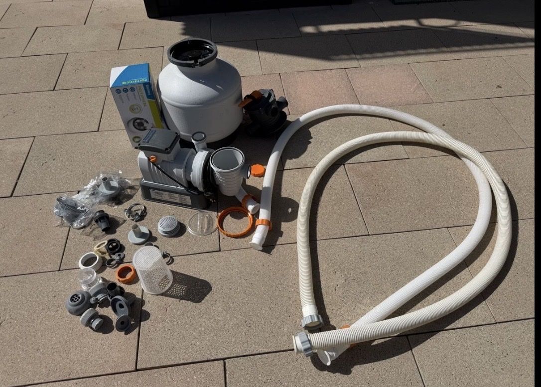 Bestway Schwimmbad: Bestway Pool mit Sandfilter Pumpe  – Gebraucht aus Buchs ZH von man_v7y7 5