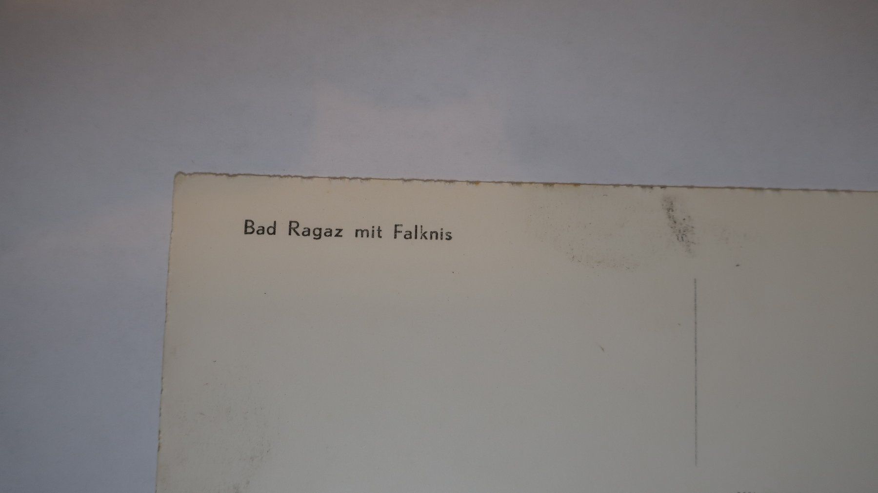 Ansichtskarten: Bad Ragaz mit Falknis – Gebraucht aus Cormoret von Pascalll2001 4
