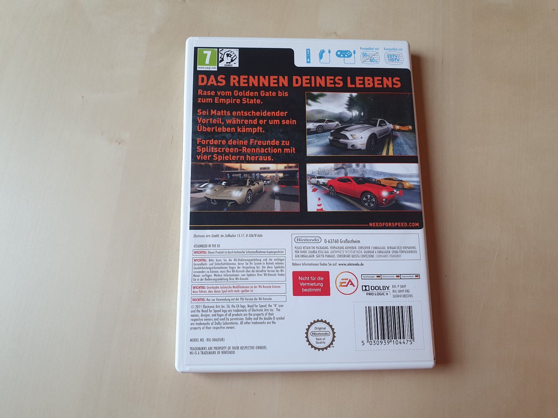 Nintendo Giochi: Need for Speed The Run – Usato da Stansstad venduto da collectorsshop 1