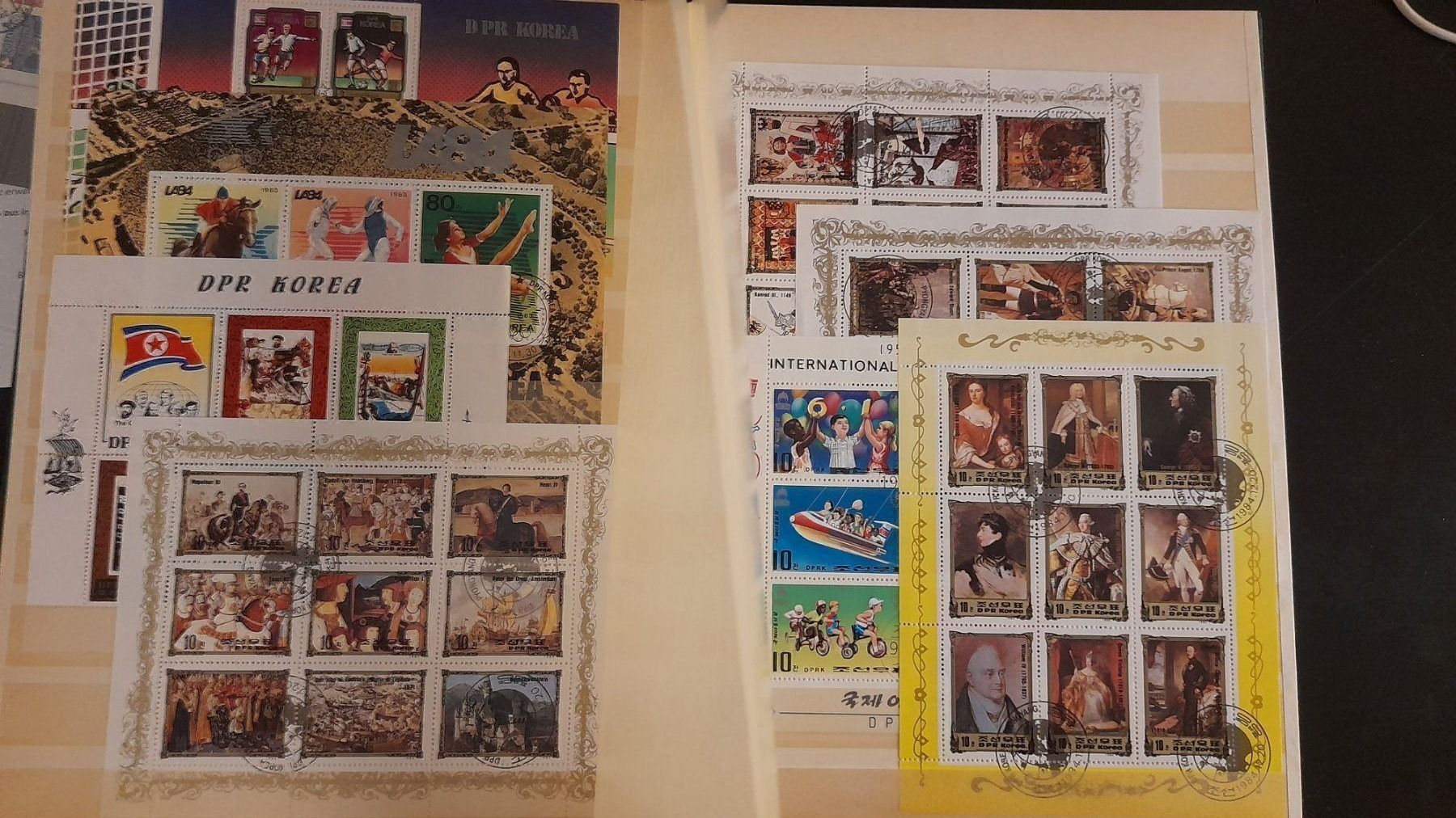 Tutti i francobolli: Sonderblocks Korea mit Album – Usato da Balgach venduto da SIMEON27 5