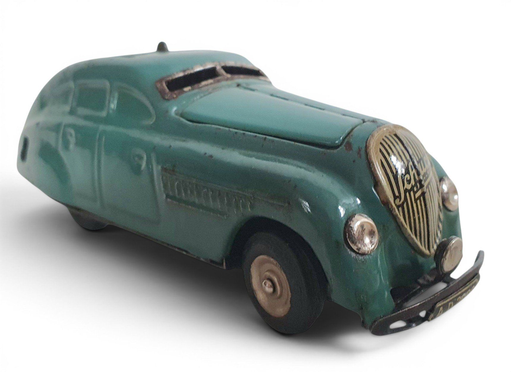 Schuco Giocattoli: Vorkriegs Schuco KOMMANDO-AUTO 2000 – Difettoso da Rickenbach b. Wil venduto da klassikmarkt.ch 2