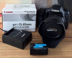 Canon 7D mit EF-S 15-85 Objektiv