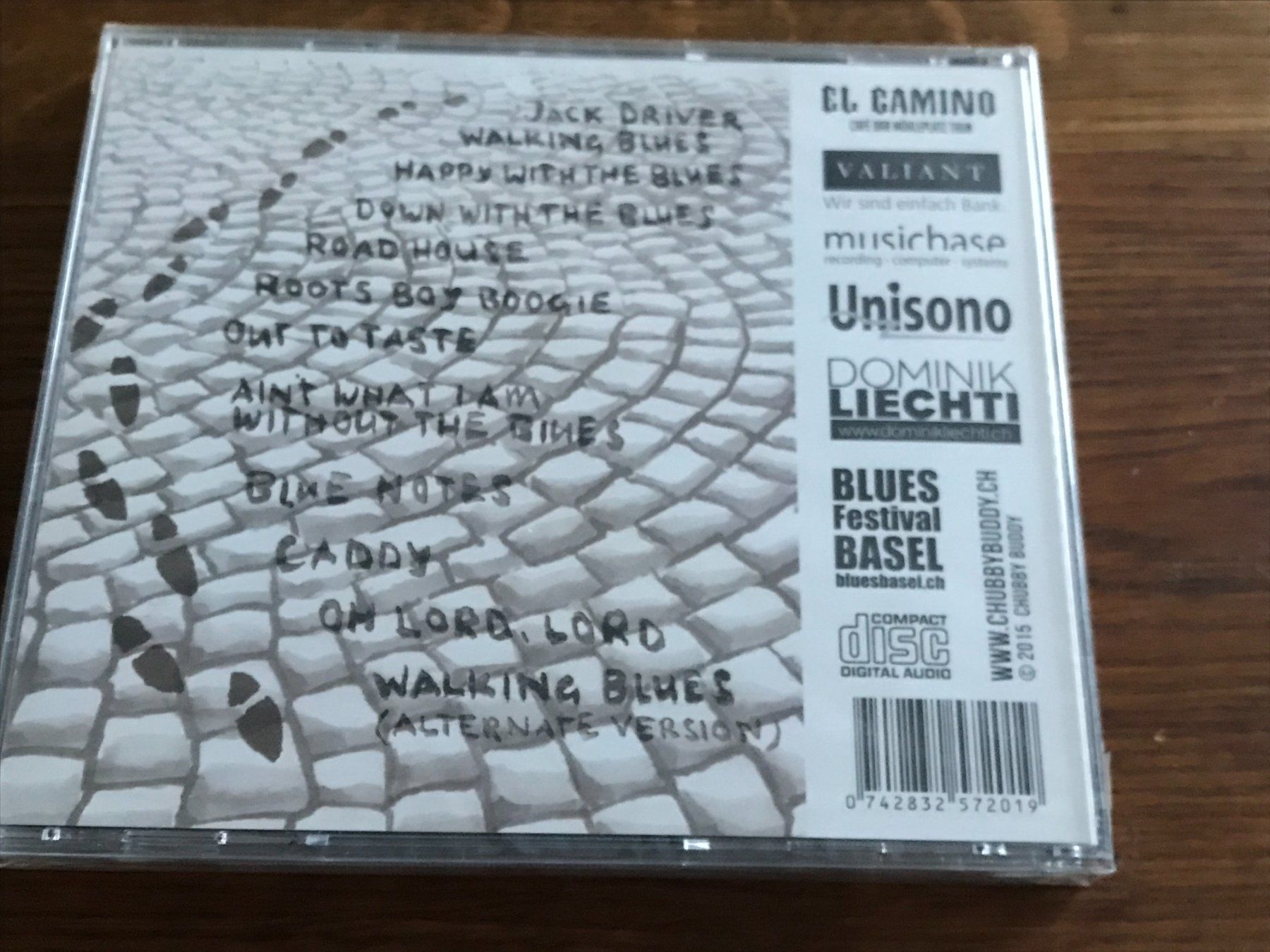CD: CHUBBY BUDDY - Walking Blues - Swiss Blues – Nuovo e nell'imballaggio originale da Buchs AG venduto da Archie 1