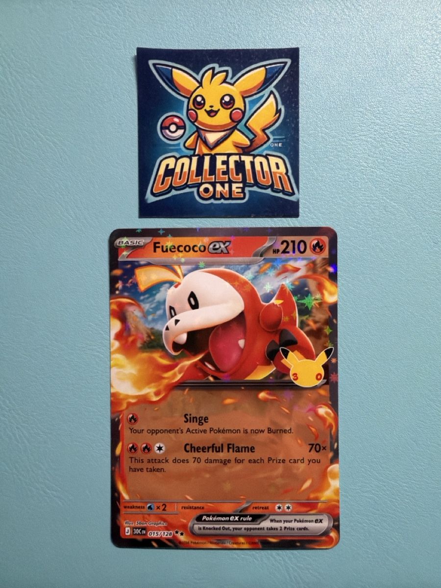 Pokémon Sammelbilder & Trading cards: Pokemo  30th Celebration Fuecoco EX – Gebraucht aus Lommiswil von CollectorOne
