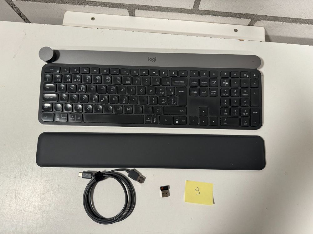 Logitech Craft inkl. USB-Adapter und Ladekabel (wie MX) (Gebraucht) in ...