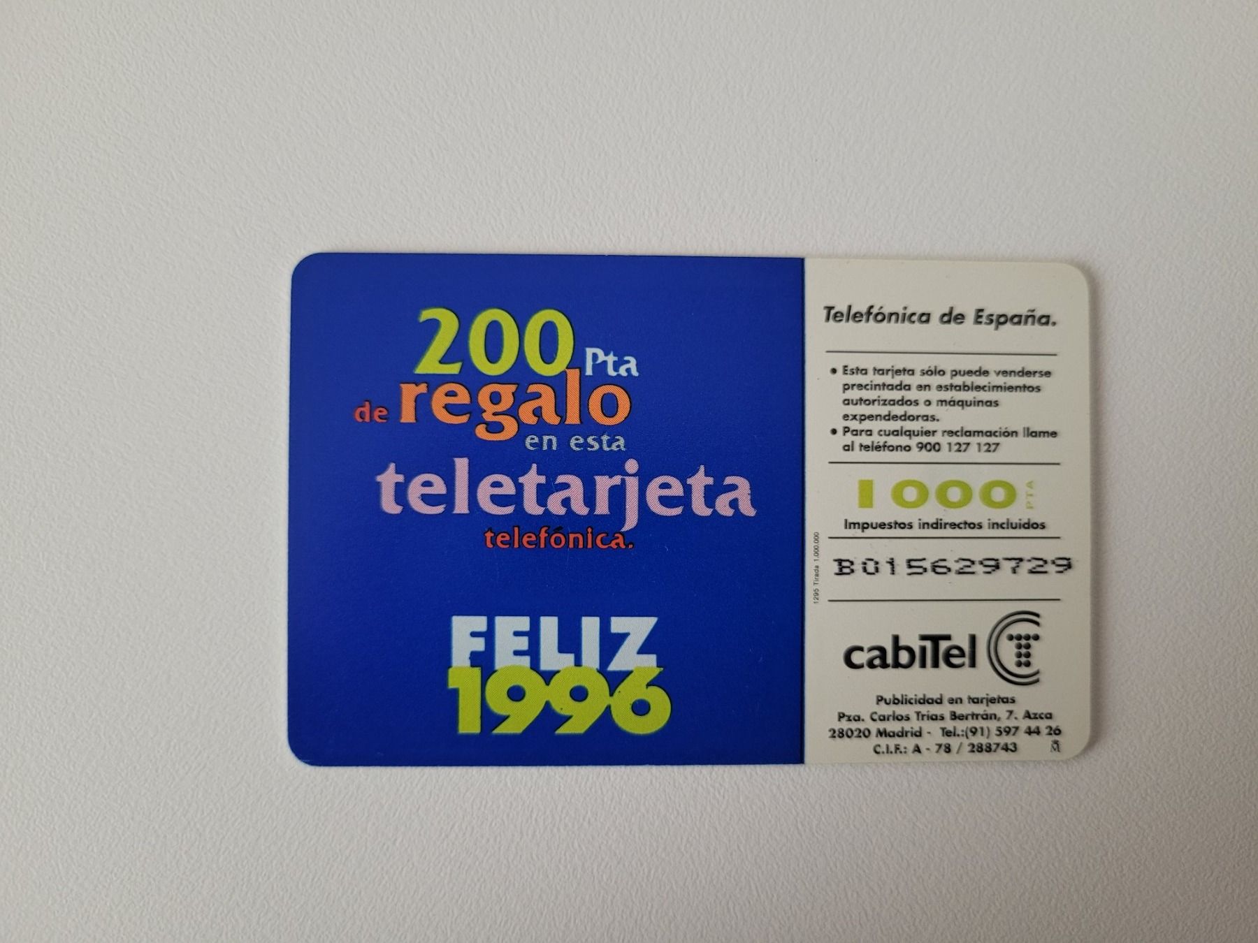 Telefon- & Taxkarten: Telefonkarte Spanien – Gebraucht aus Inwil von Flower2325 1