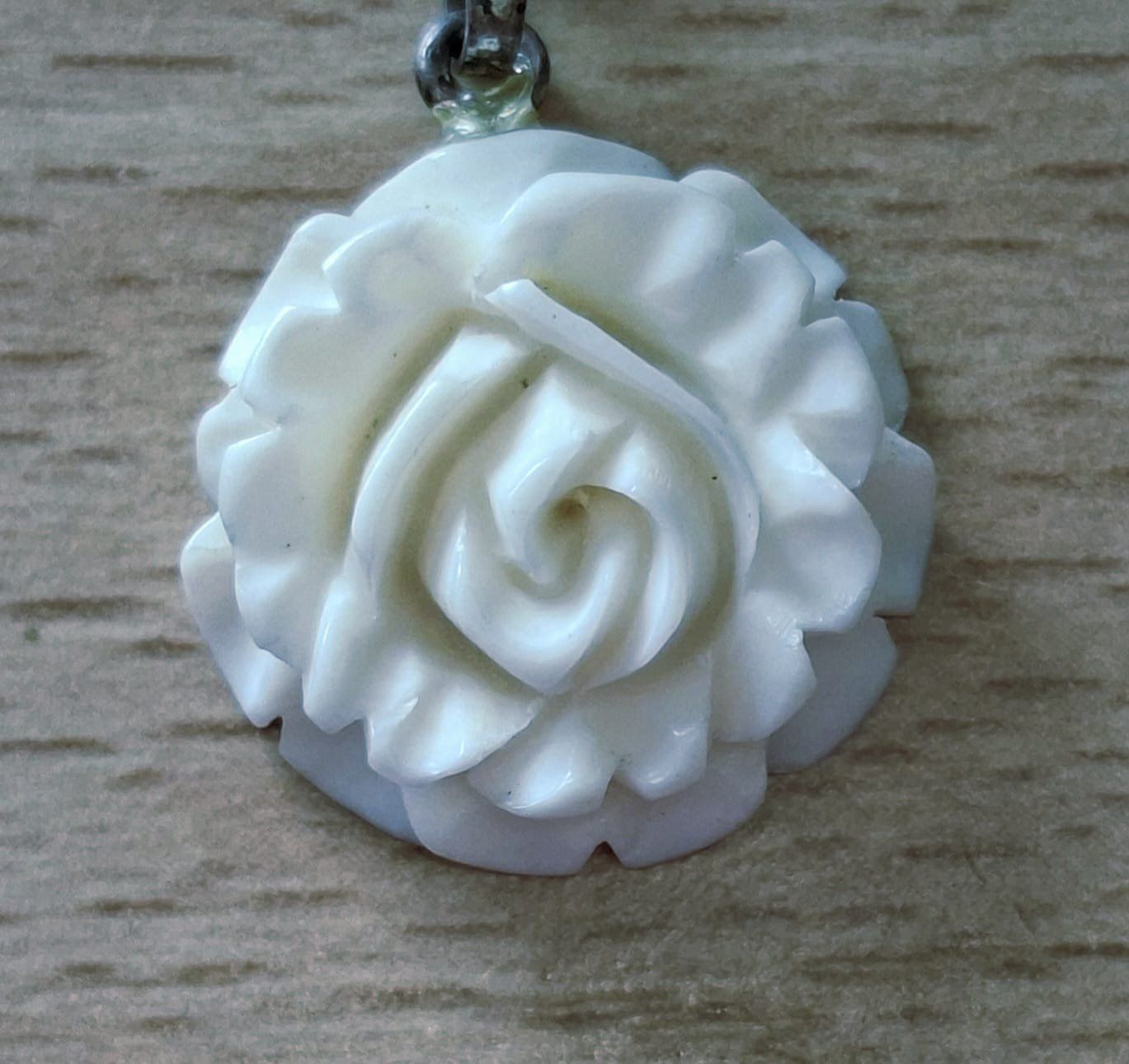 Catenine: Silberketteli mit Rose – Usato da Weiningen ZH venduto da nic--ole 1