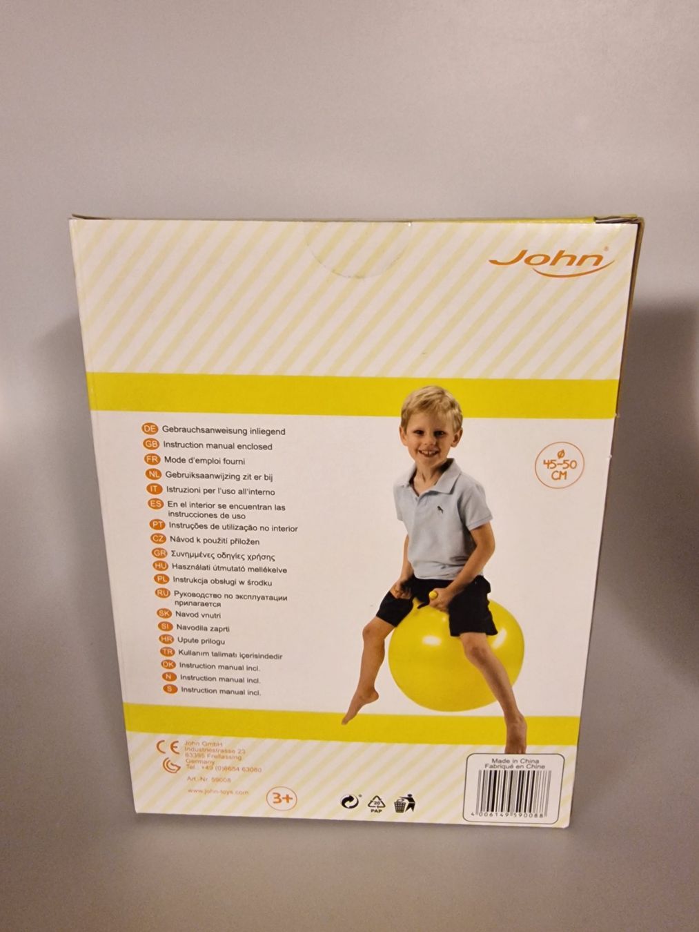 Bälle: Hüpfball gelb Neu – Neu und originalverpackt aus Oberuzwil von aseinkaufswelt 2