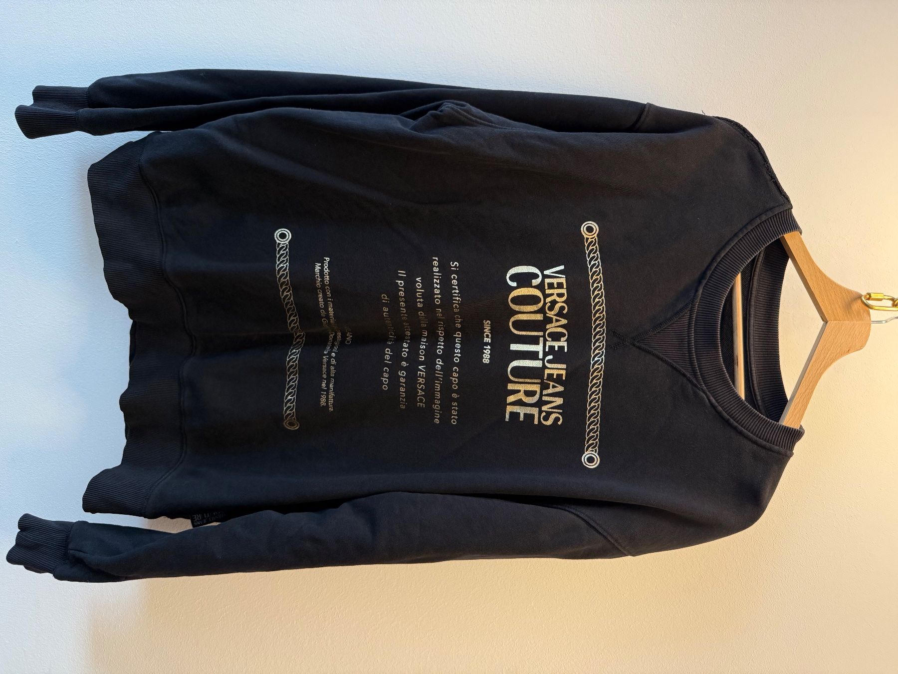 Versace Maglioni & Felpe: VERSACE Jeans Couture Sweatshirt – Usato da Schlieren venduto da svenbaettig