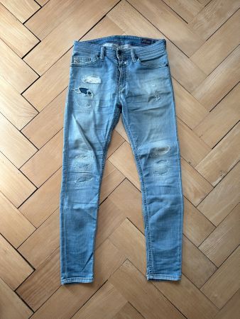 DIESEL Spender Skinny Jeans hellblau W28