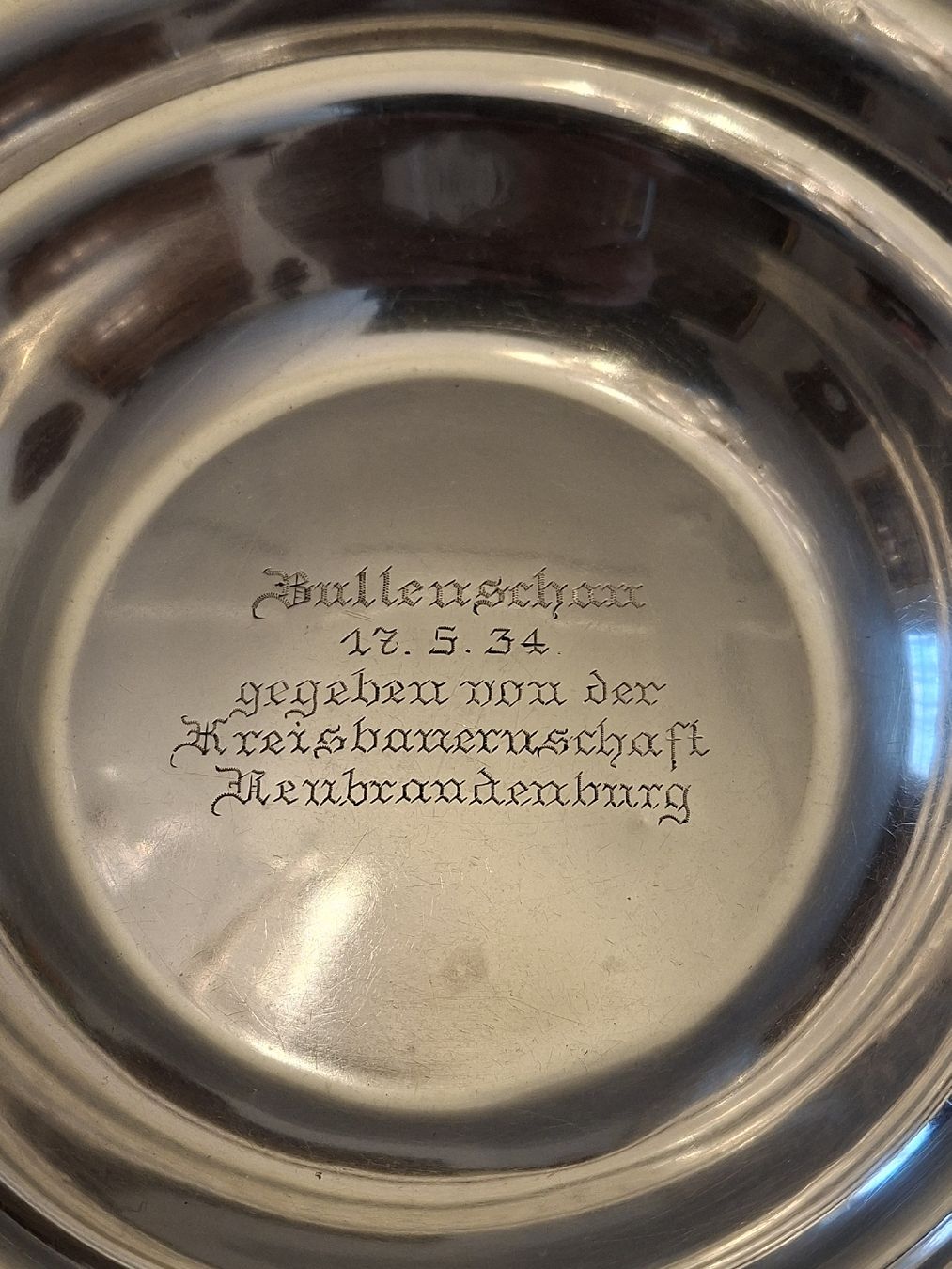 Teller: Silberteller 1934 Neubrandenburg-Lot – Gebraucht aus Neuenkirch von STMK21 1