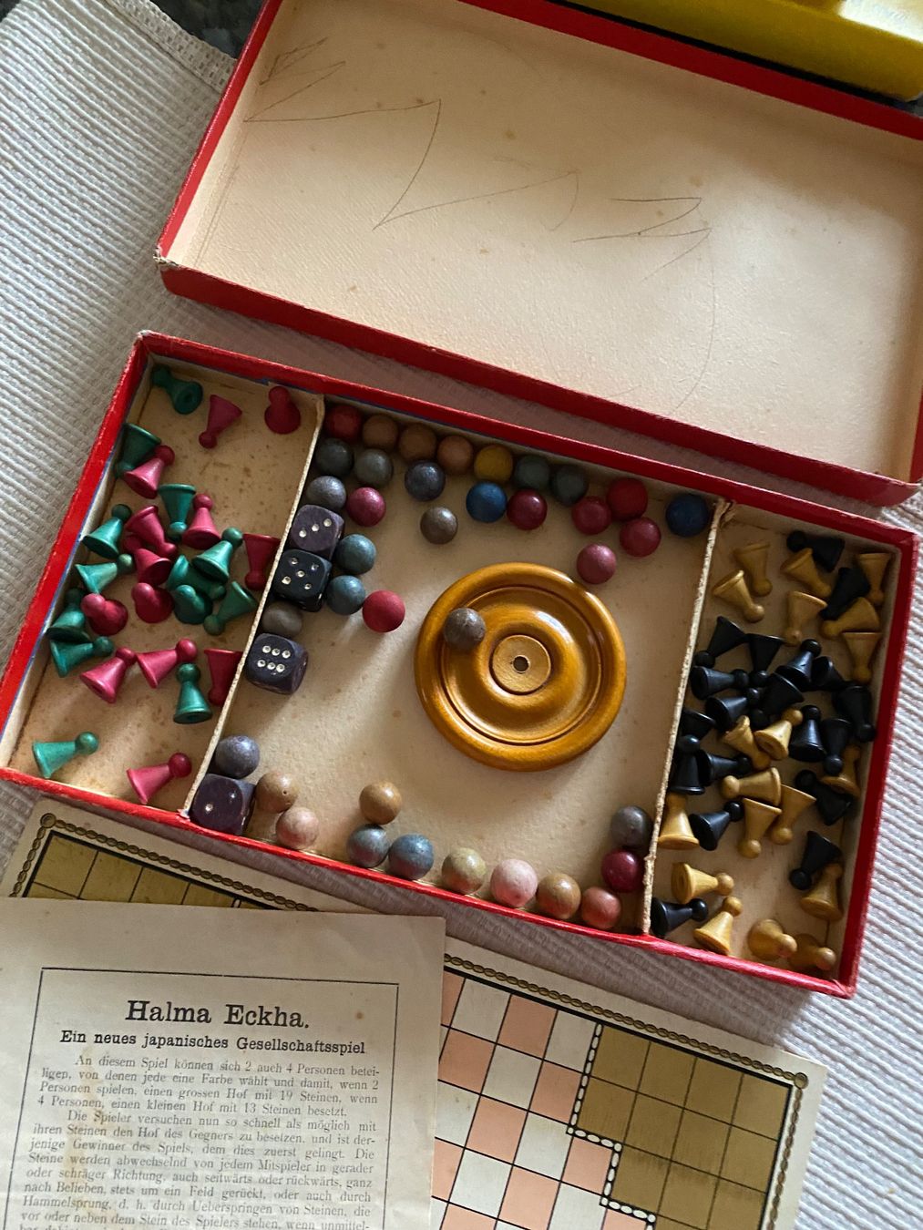 Spiele: HALMA Vintage  **Kellerfund** – Gebraucht aus Allenwinden von Obalu 1
