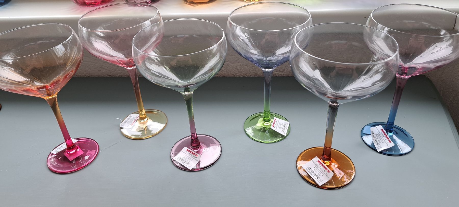 Verres: Gläser Set, farbig, von HOFF Interieur – Neuf avec emballage d'origine à Langrickenbach par Eve088 8