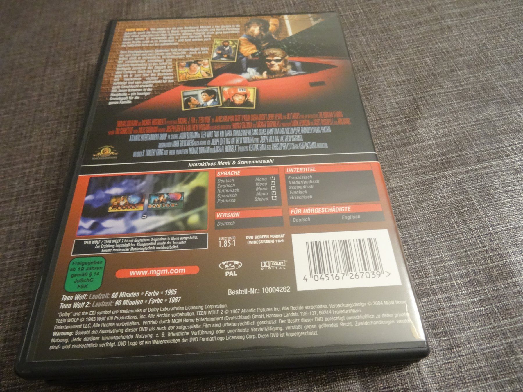 Alle DVDs: Teen Wolf 1 & 2 DVD – Gebraucht aus Olten von Disc-Verkauf 2