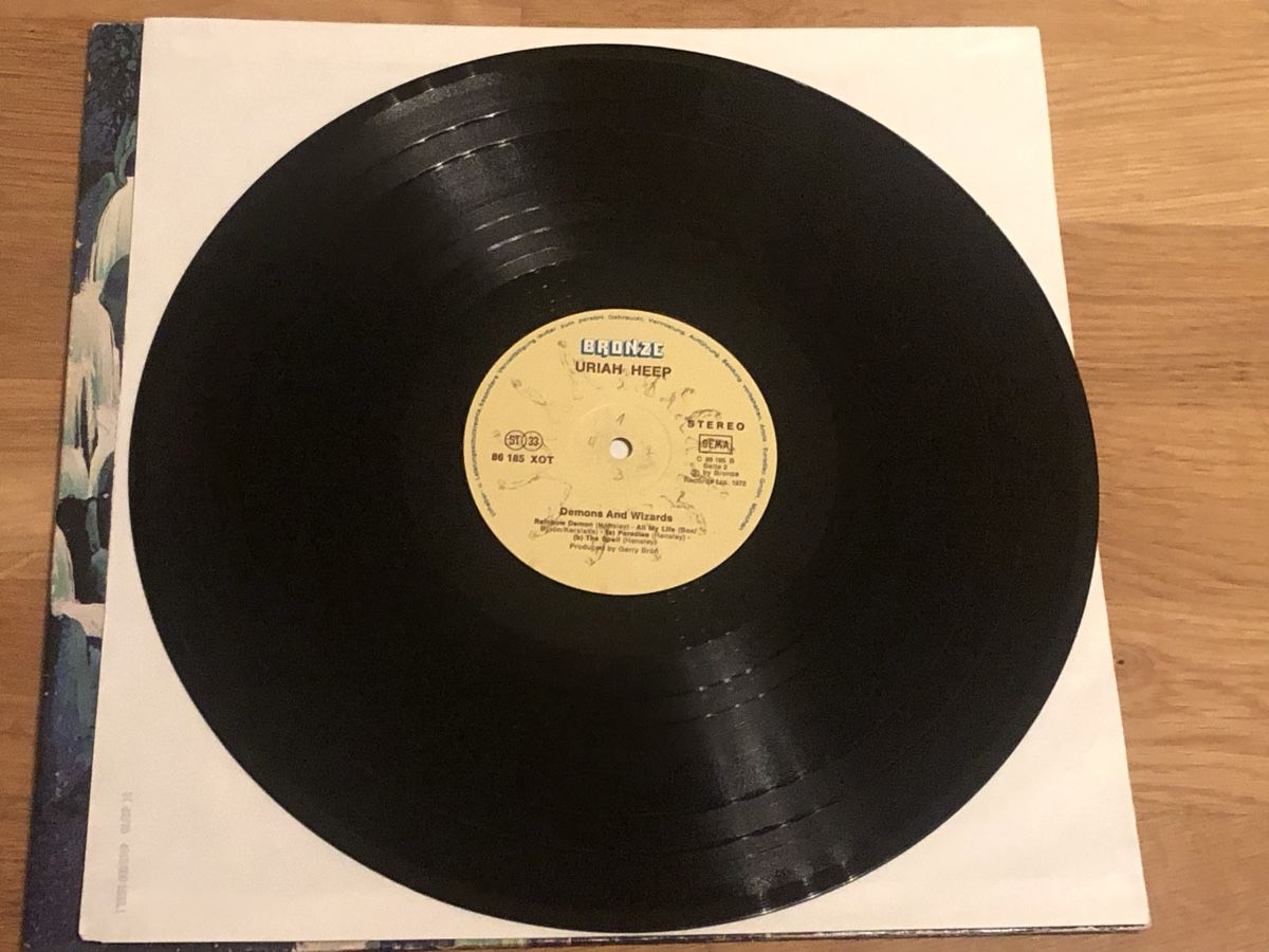 Dischi in vinile: Uriah Heep. 1974. Demons Wizards – Usato da Faulensee venduto da Mizuno06 5