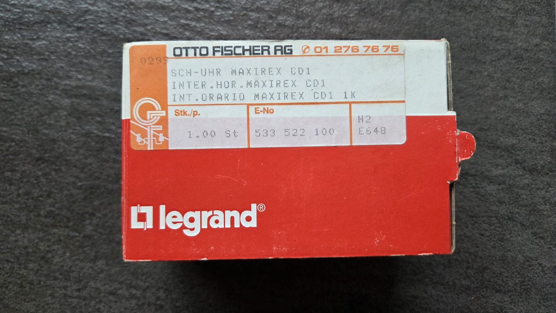 Legrand Elektronikbauteile: Legrand MaxiRex D1 Zeitschaltuhr Neu – Neu (gemäss Beschreibung) aus Morgarten von Buemi0 2