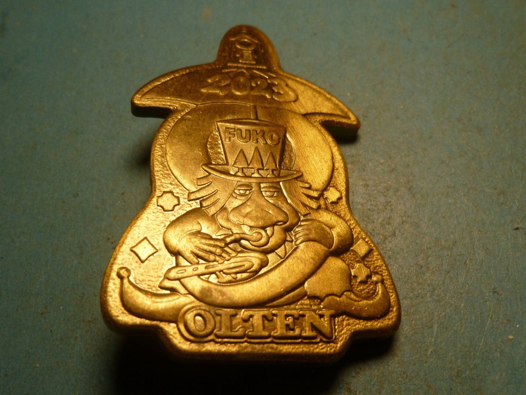 Placchette & Badge: OLTEN 2023 MESSING – Usato da Ried (Muotathal) venduto da Mandarin02