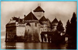 Chateau de Chillon ca 1925 ungelaufen