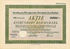 Nordhausen-Wernigeroder Eisenbahn-Gesellschaft - 1925