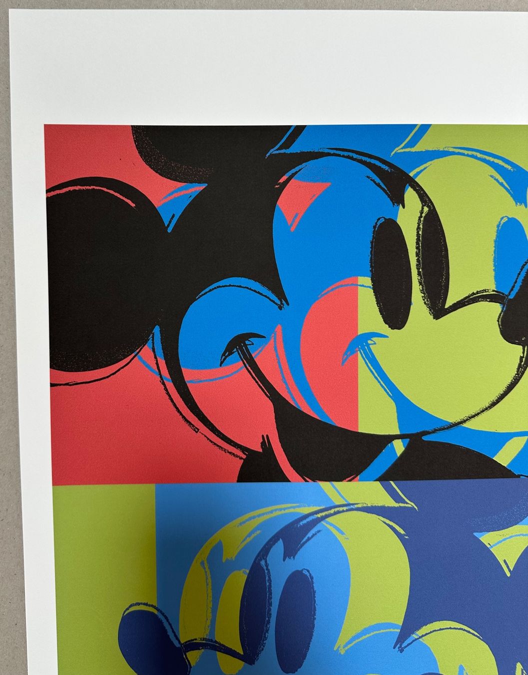 Dipinti: Andy Warhol: Mickey Mouse, POP Art 91/100 – Nuovo (secondo la descrizione) da Meilen venduto da Smgdesign 3