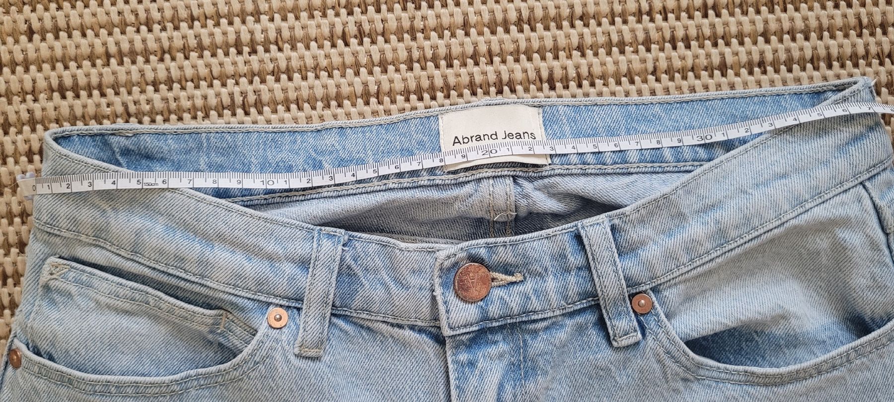 Jeans: ABRAND JEANS bleu clair taille 27  – Nuovo (secondo la descrizione) da Genève venduto da Tanaa_12 8