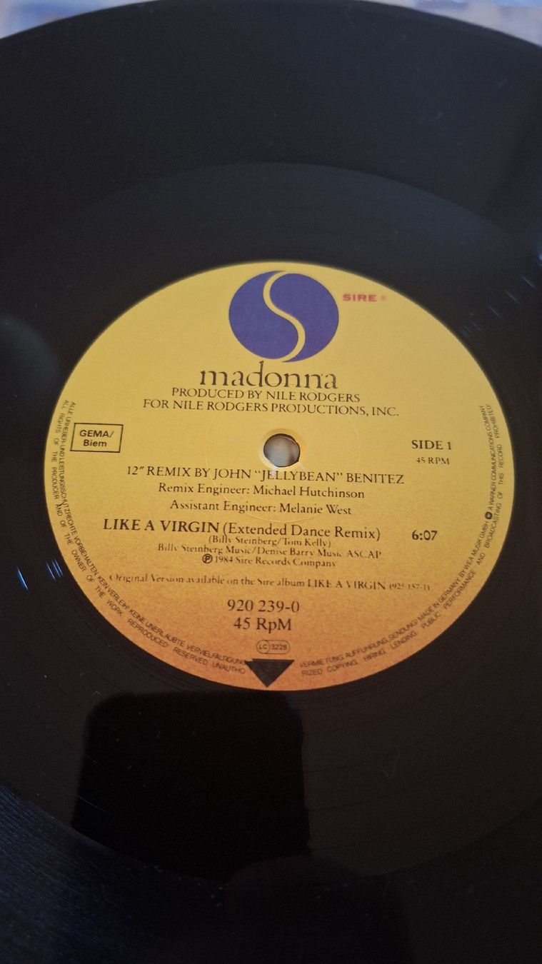 Dischi in vinile: Madonna Like a Virgin 12" maxi – Nuovo (secondo la descrizione) da Luzern venduto da thomarco 2
