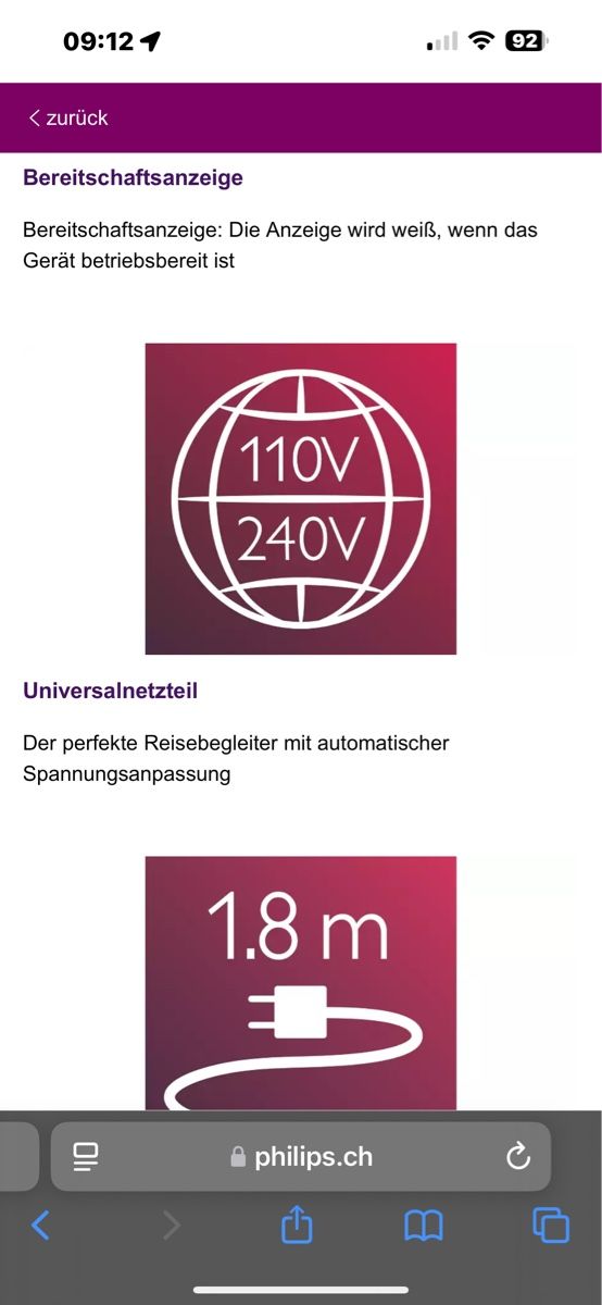 Philips Lockenstäbe & Haarglätter: Philips Lockenstab SalonCurl Essential – Gebraucht aus Rorschach von bees1 7