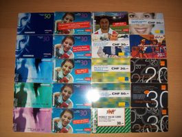 Natel Value Cards 30 CHF 20 CHF