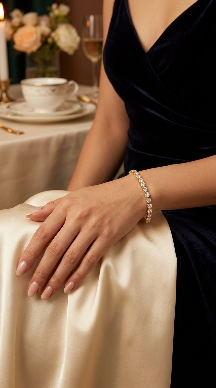 Armbänder & -reifen: Bracelet Tennis – Neu und originalverpackt aus St-Maurice von Sandrinette123 4
