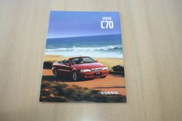 Original Volvo C70 Cabrio Prospekt