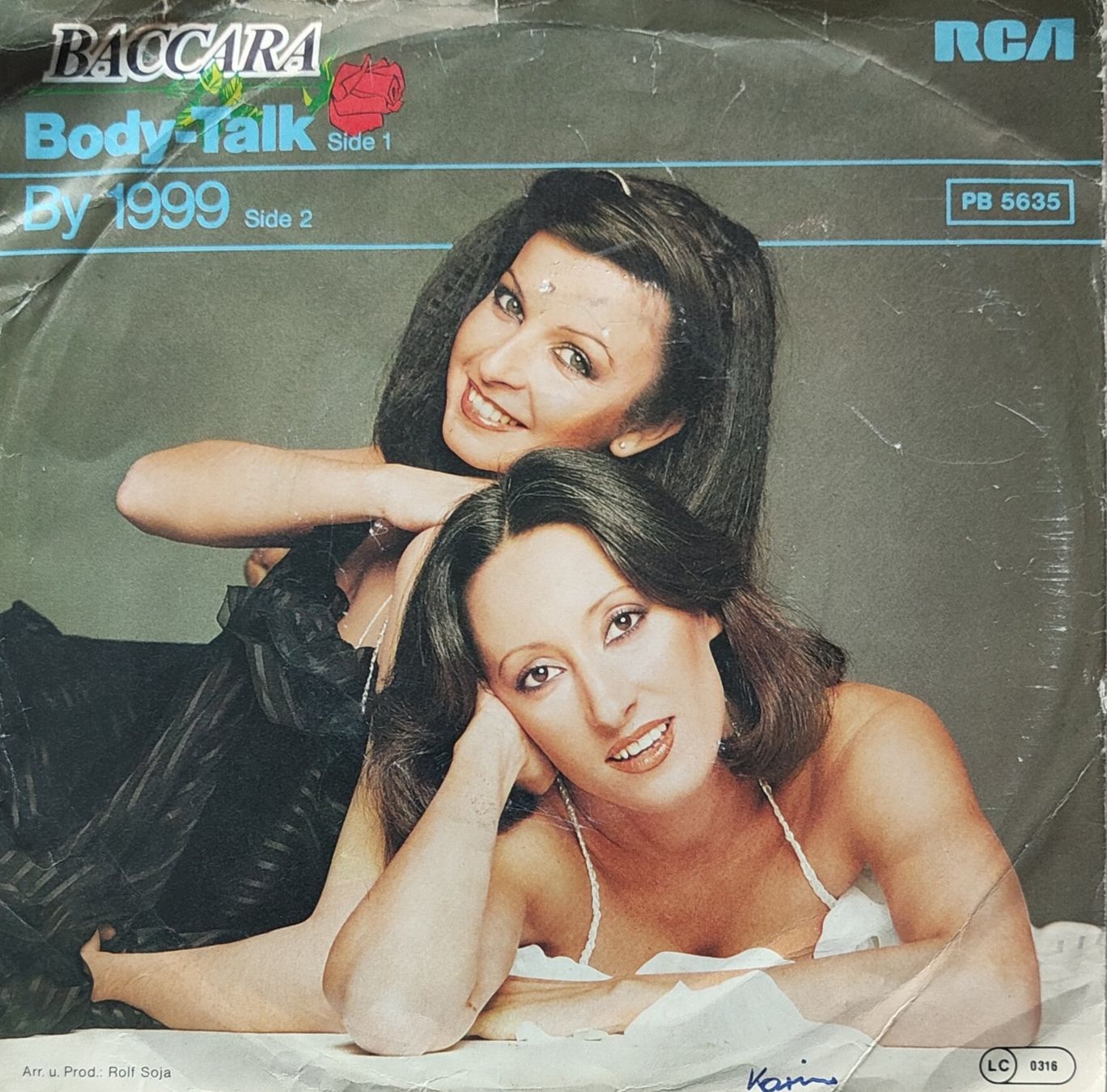 Schallplatten: Vinyl-Single Baccara - Body-Talk – Gebraucht aus Langenthal von Modo39