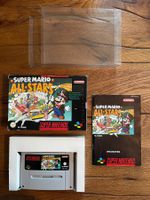 Super Mario All-Stars SNES, komplett in gutem Zustand!