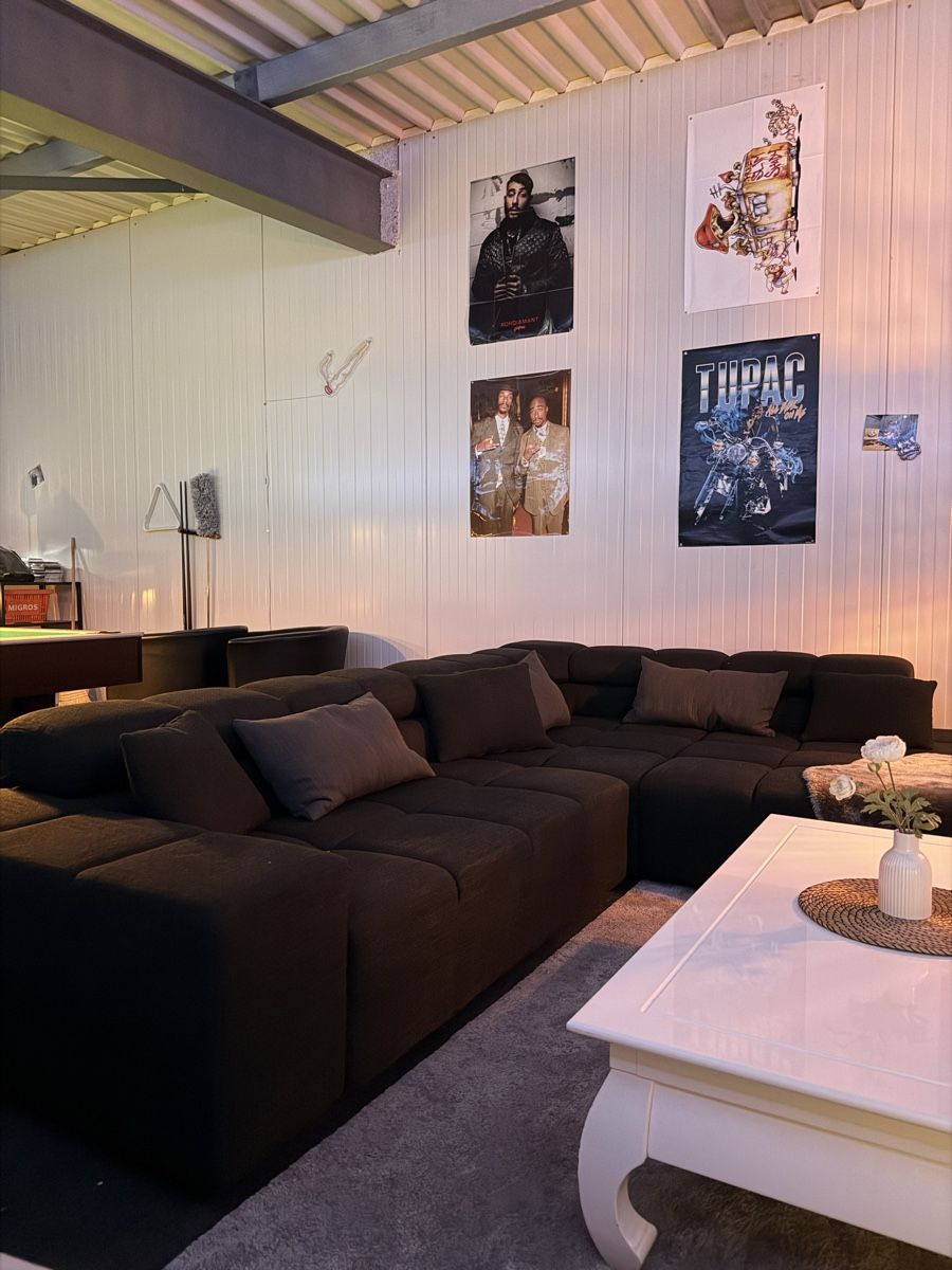 Divani: Sofa/ Couch in Schwarz – Usato da Wilchingen venduto da dav_cj62