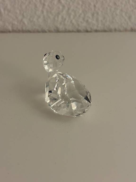 Swarovski Statuette: Swarovski Figur Schildkröte – Usato da Glattfelden venduto da CaptainM12 1