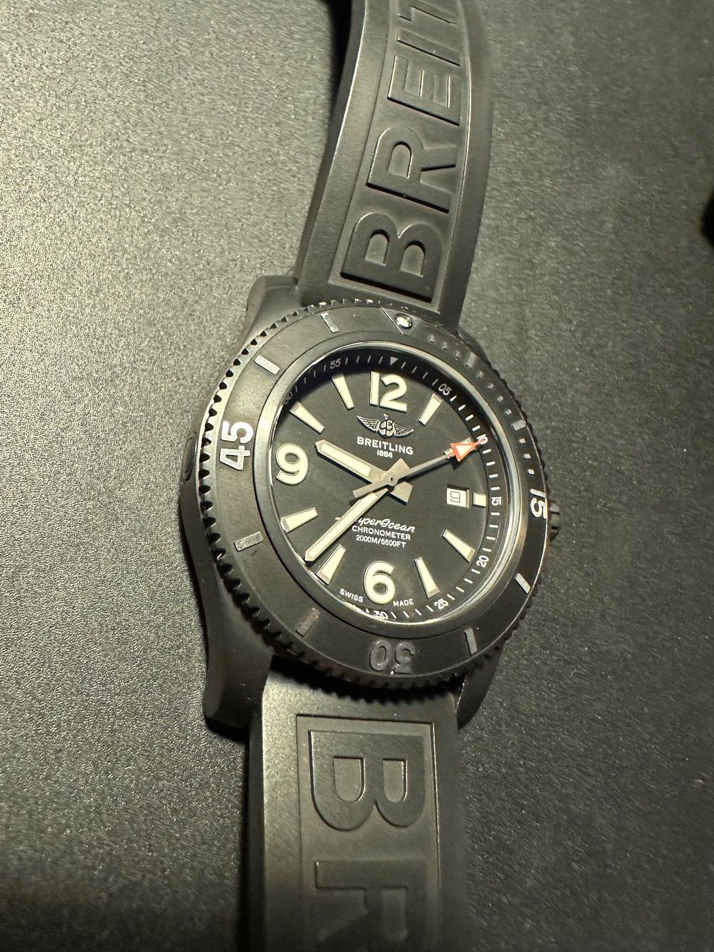 Breitling Orologi: Breitling Superocean Black 46 M17368 – Usato da Tafers venduto da fredcardo 2