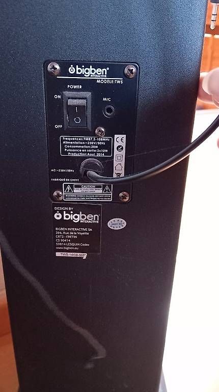 Casse acustiche: Bigben Soundtower Union Jack – Usato da Jonschwil venduto da ell_cv82 2