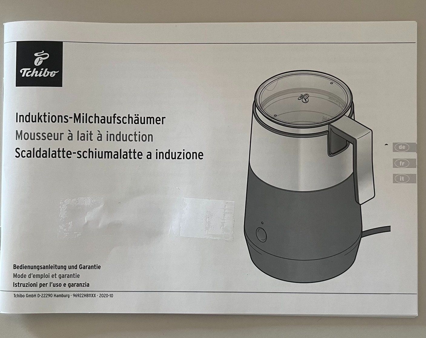 Tchibo Elettrodomestici da cucina: Induktions Milchaufschäumer Tchibo – Usato da Grosshöchstetten venduto da Gnom3 3