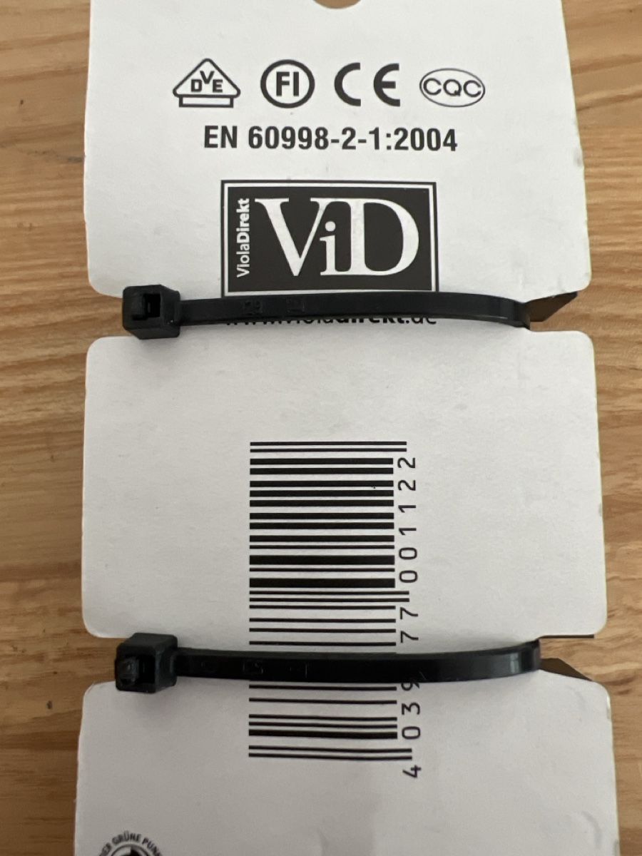 Composants électroniques: ViD Klemmen C1010601PP D 4,0 mm2 neu – Neuf avec emballage d'origine à Wettingen par Kawasaki987 2