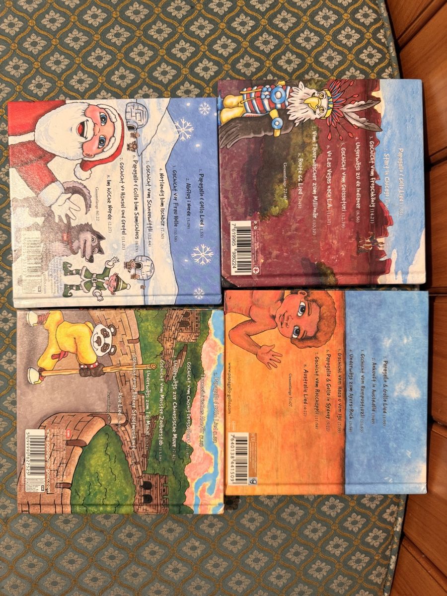 Libri: Paket klein Papagallo & Gollo Bücher – Usato da Amlikon-Bissegg venduto da Rose_Rose 2