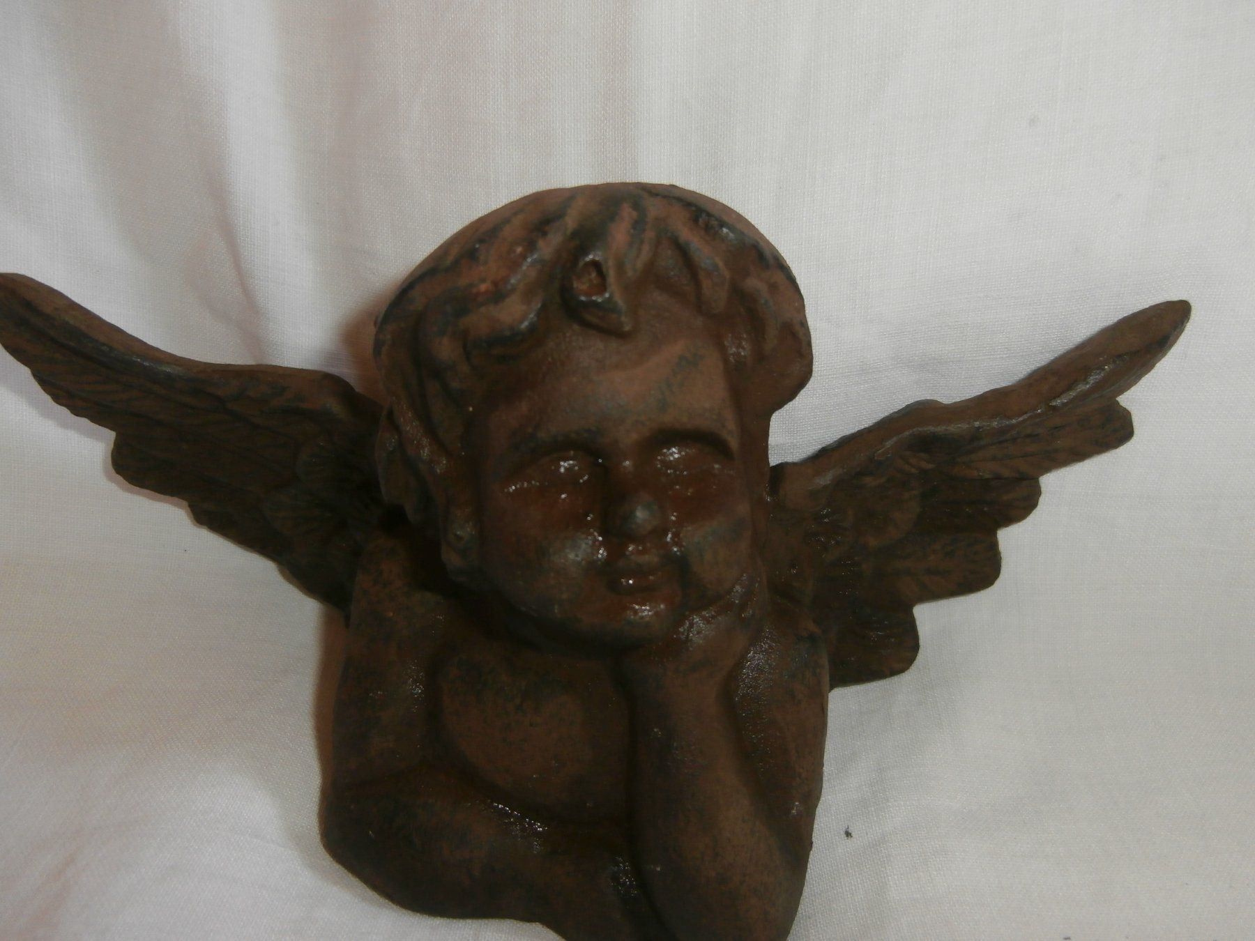 Statuette: sehr schöne Gusseisen Engelfigur – Usato da Rüschegg-Heubach venduto da Ofen111 1