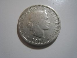 20 Rappen 1891  ss+    (13)