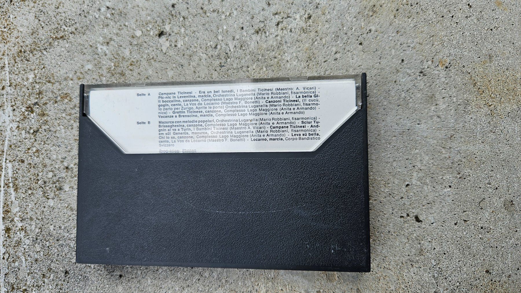 Musicassette: Musicassetta Ticino – Usato da Melano venduto da H-Sara 1
