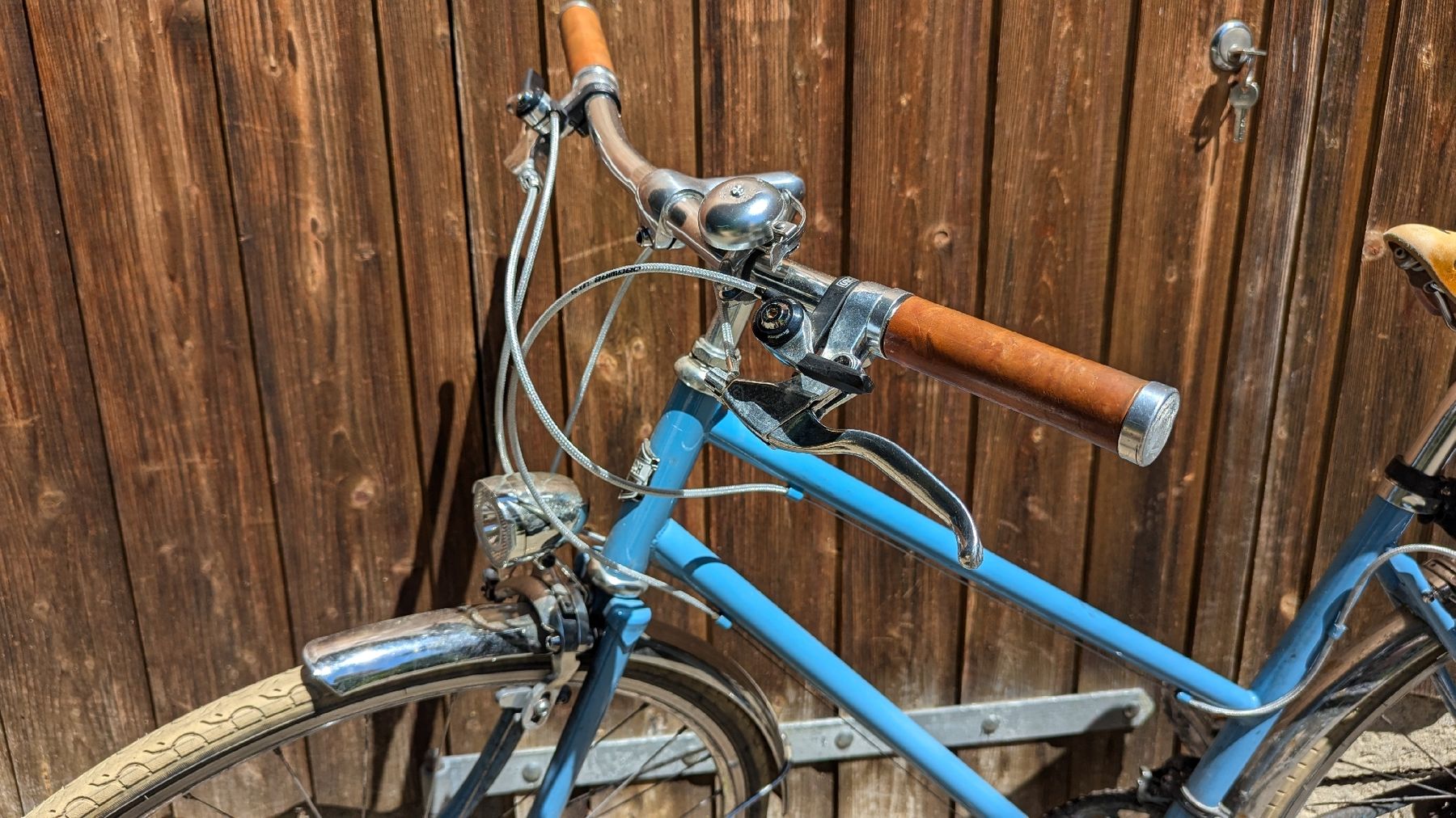 Siech Biciclette: Retro Damenfahrrad SIECH, hellblau, Gebraucht – Usato da Bern venduto da david_bu 1