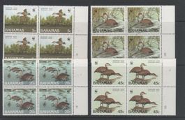 Bahamas Michel Nr. 672-75 Viererblock**