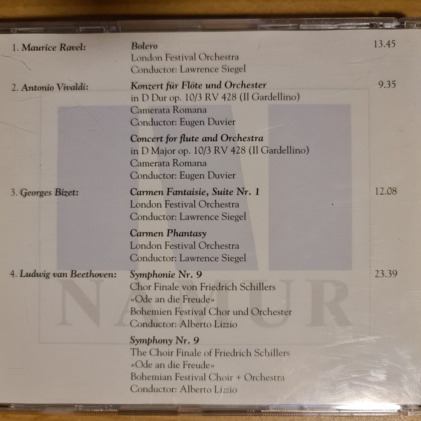 CD: CD Namur klassiche Musik – Usato da Dintikon venduto da Vexi 1