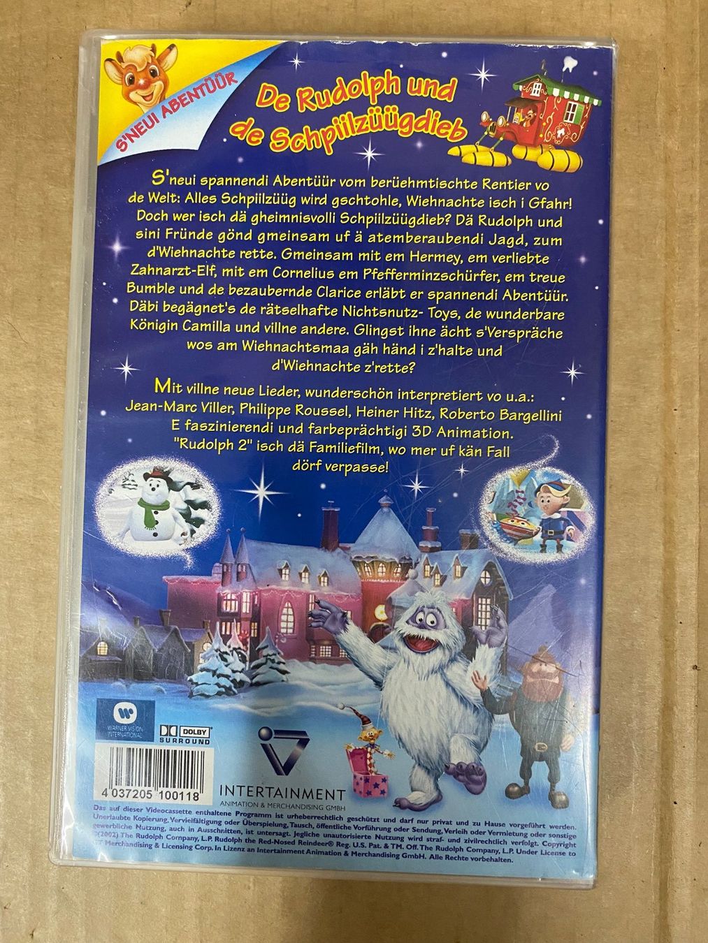 Tutti i VHS: Rudolph 2 (VHS) – Usato da Eschlikon TG venduto da 1.- 3
